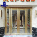 Interior Stainless Steel Glass Commercial Entry Security Door